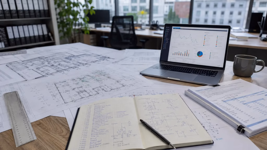 Projektowanie systemów BMS – dokumentacja techniczna i schemat automatyki budynkowej